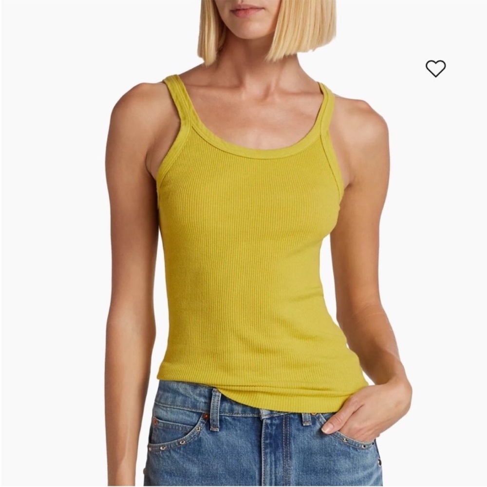NWT Re/Done Ribbed Tank,  Size Medium